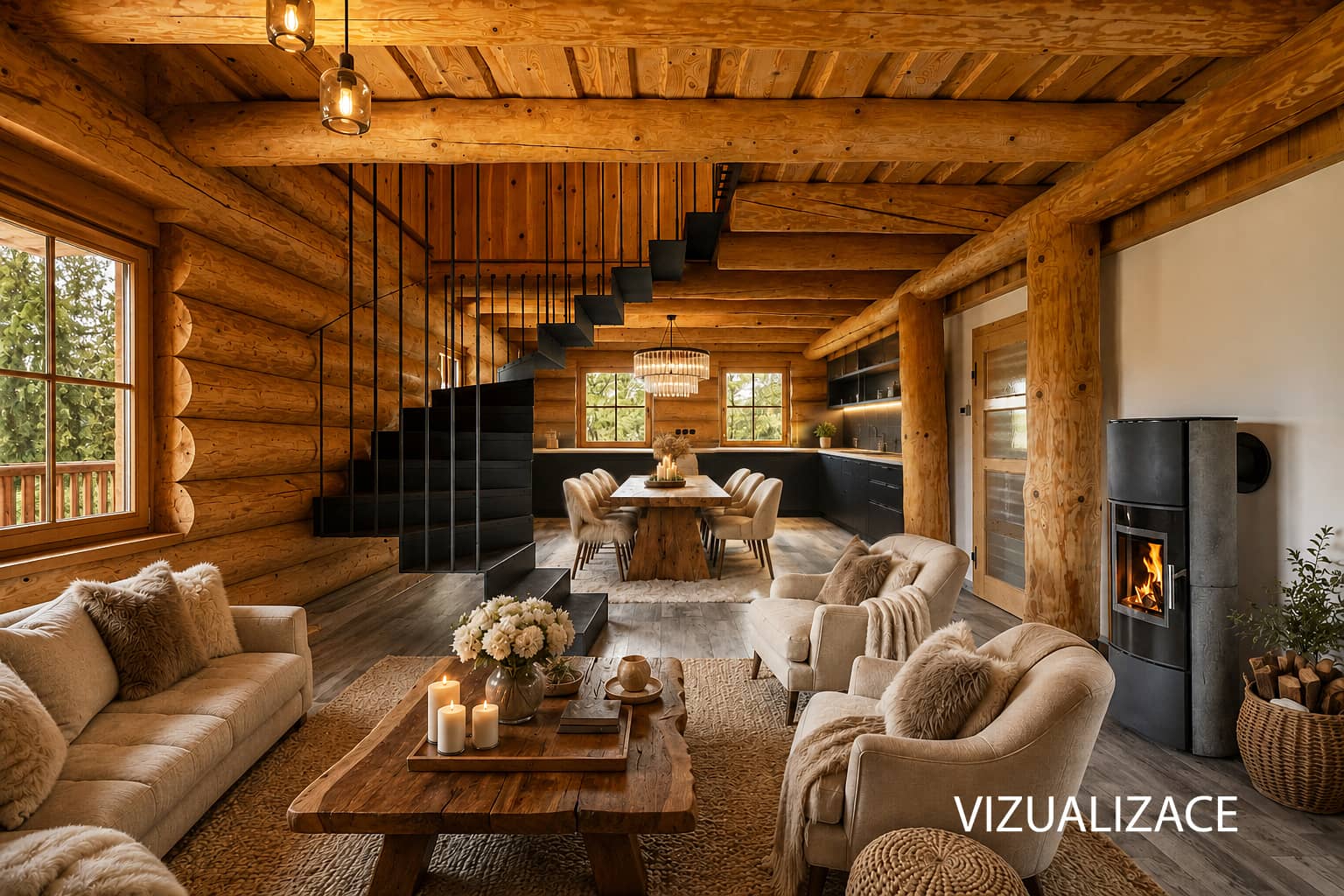 Log cabin Nenacovice